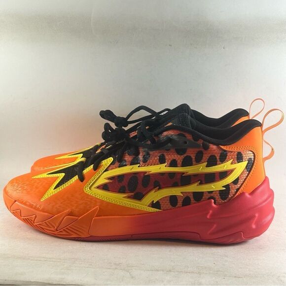 Puma X Cheetos Scoot Zero Flamin Hot Basketball Shoes Orange Size 12 309840-02 - Picture 3 of 8